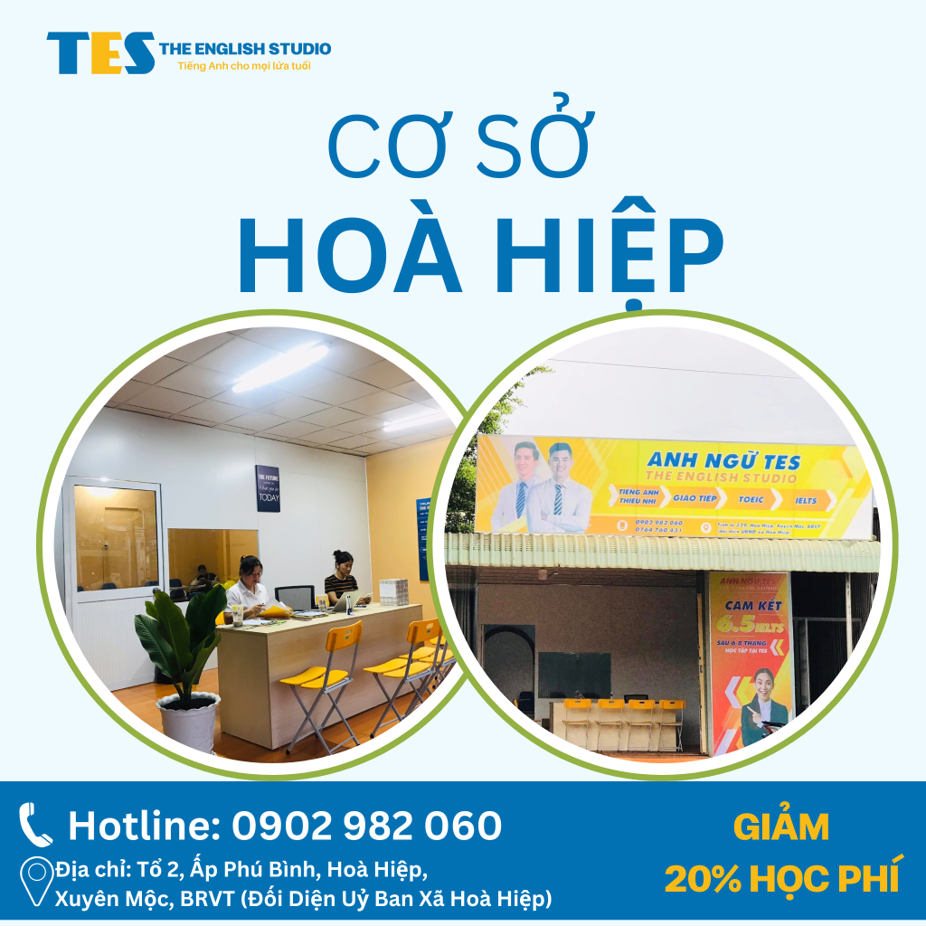 cơ sở hòa hiệp cải thiện khả năng giao tiếp với tuyển dụng Logo Trung Tâm Anh Ngữ The English Studio - The English Studio Vietnam