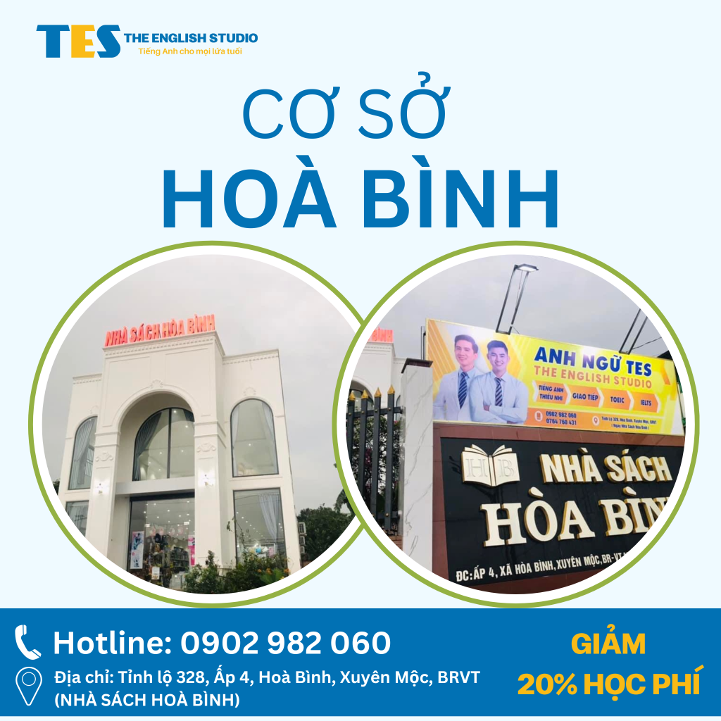 cơ sở hòa bình cơ sở hòa hội cơ sở đội 5 yêu thương cơ sở hòa hiệp cải thiện khả năng giao tiếp với tuyển dụng Logo Trung Tâm Anh Ngữ The English Studio - The English Studio Vietnam