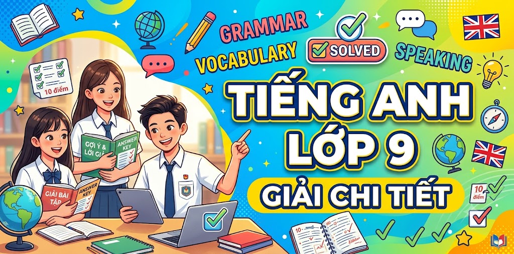Giải tiếng anh lớp 9 – bí quyết sử dụng lời giải hiệu quả