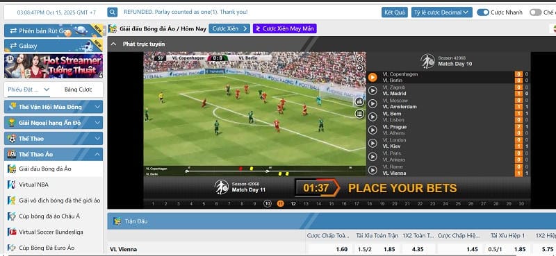 Livestream Trực Tiếp